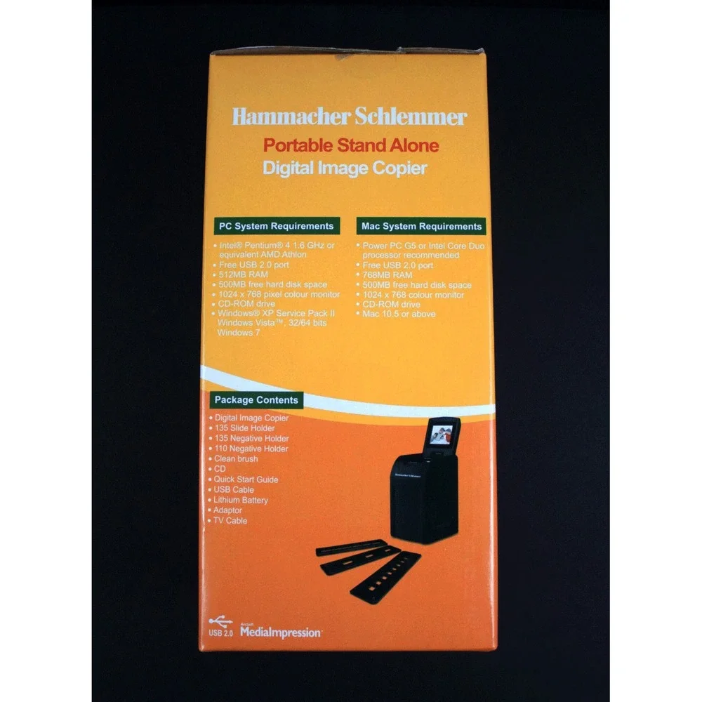 Hammacher Schlemmer Portable‎ Stand Alone Digital Image Copier